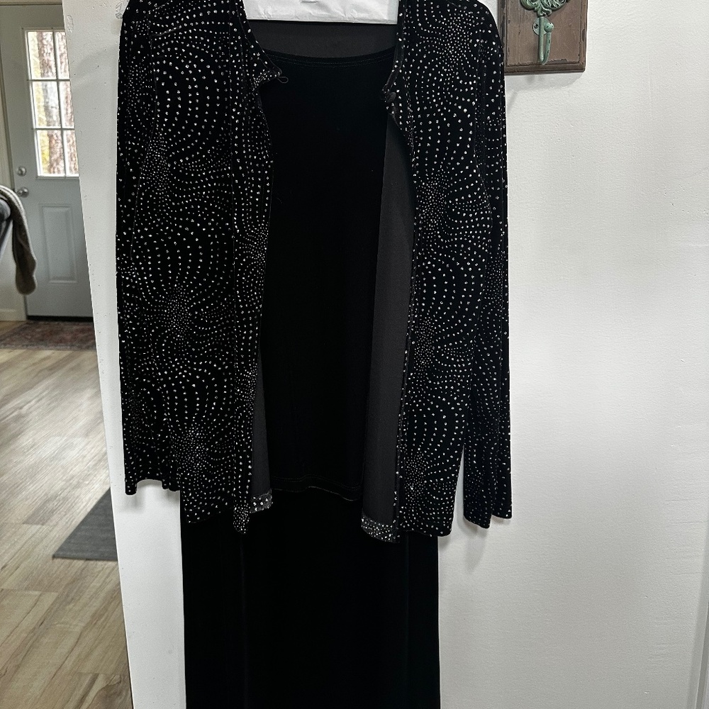 Silver Sparkly 3 Piece Set